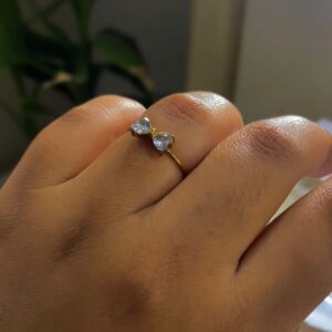 22k Gold Platted High Quality Rings stone