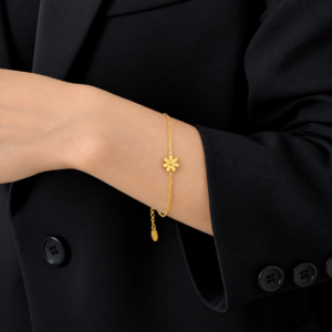 Mini Flower Gold Bracelet BR289