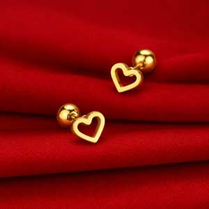 Gold leaf ear top E125