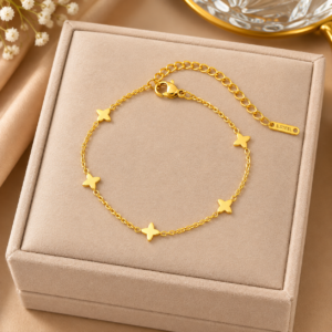 Five star Gold Bracelet Br227