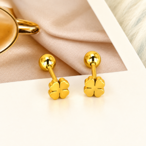 Gold leaf ear top E125