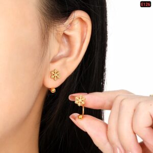 U Shape snowflake erring E126s