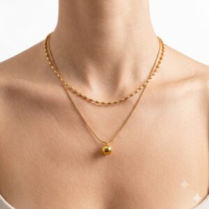 Double layer ball chain NC277