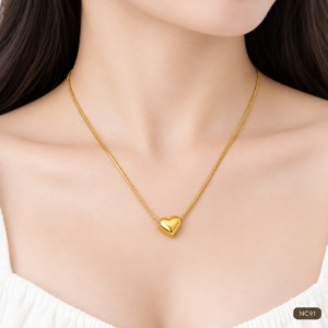 Solid hollow love neckpice NC91